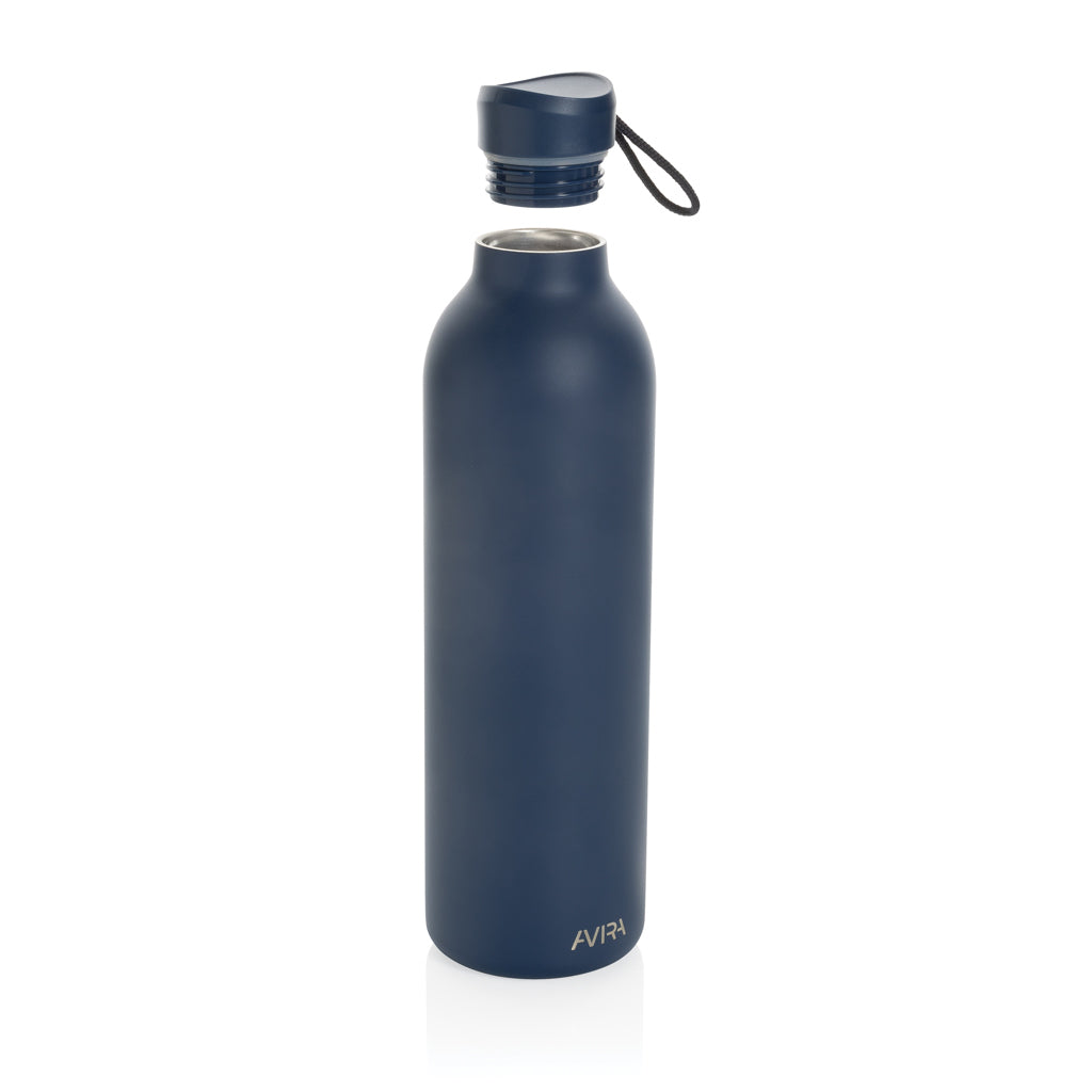 Avira Avior RCS recycelte Stainless-Steel Flasche 1L – navy blau