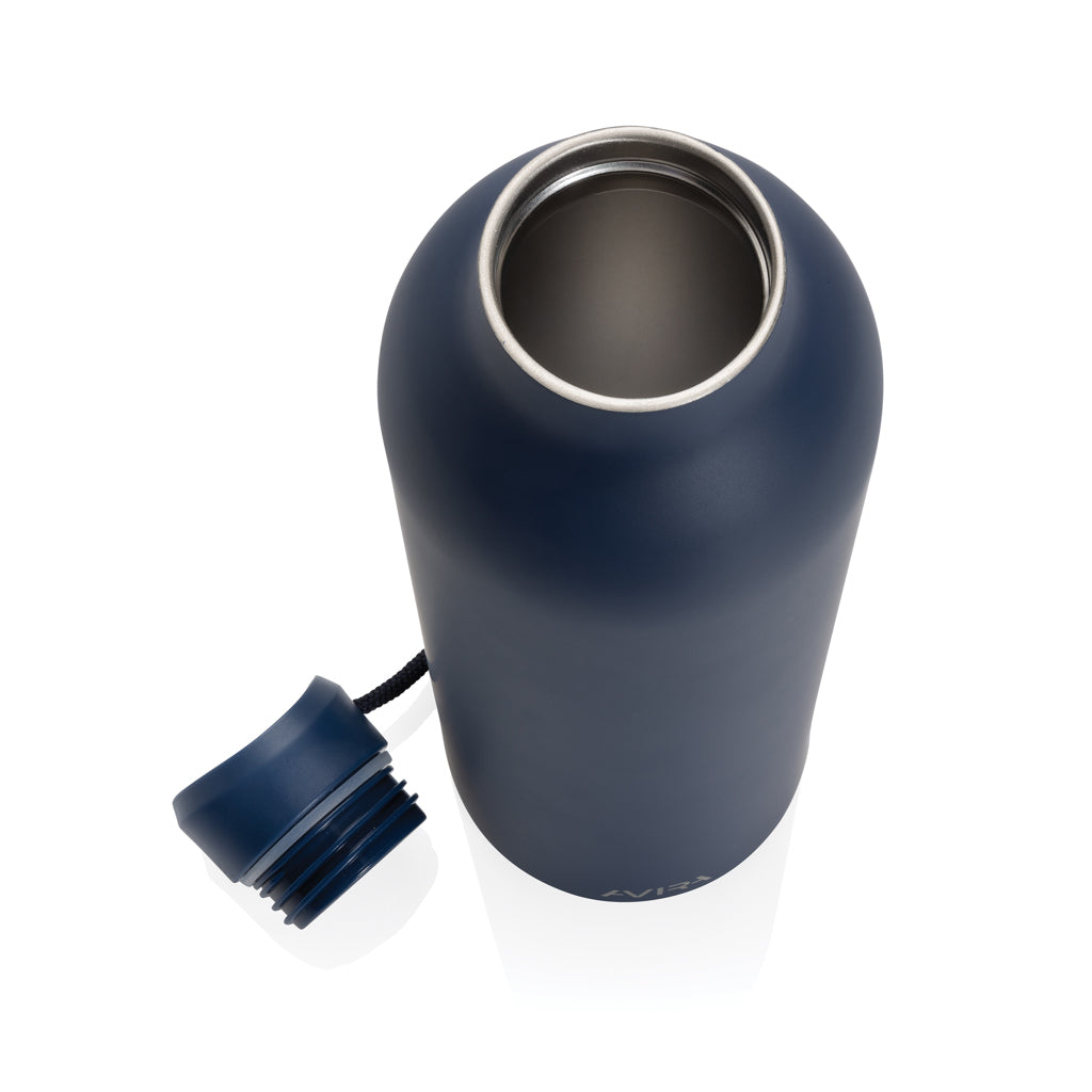 Avira Avior RCS recycelte Stainless-Steel Flasche 1L – navy blau