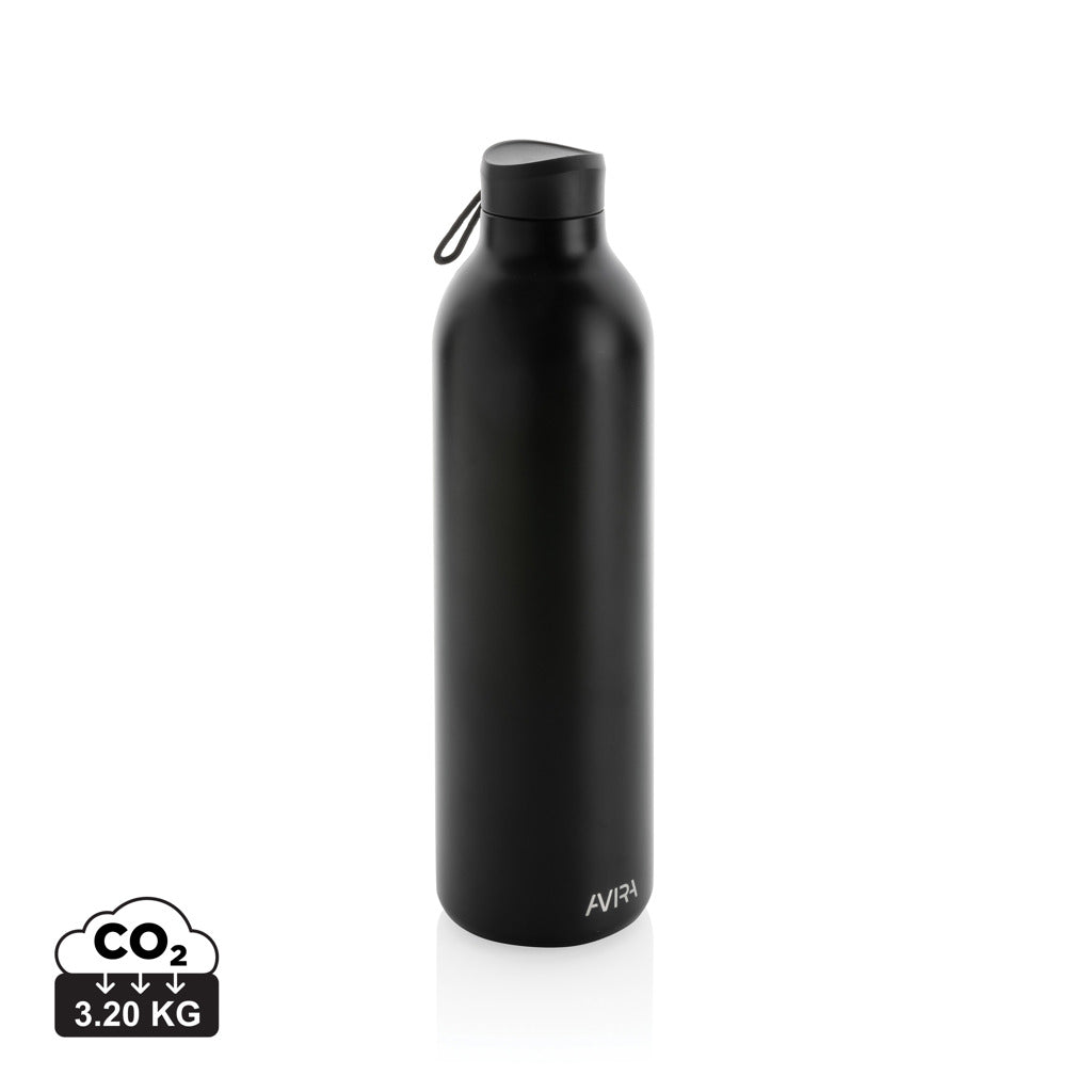Avira Avior RCS recycelte Stainless-Steel Flasche 1L – schwarz