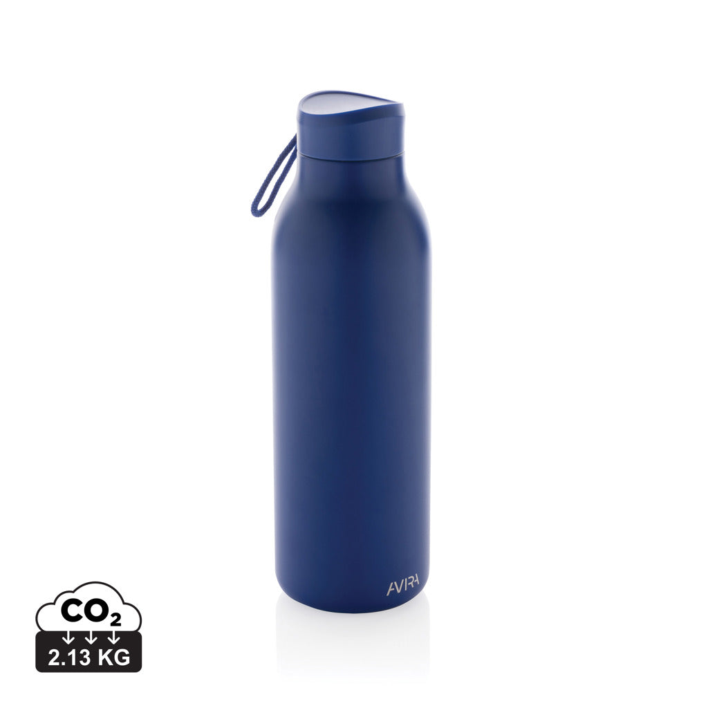 Avira Avior RCS recycelte Stainless-Steel Flasche 500ml – Königsblau