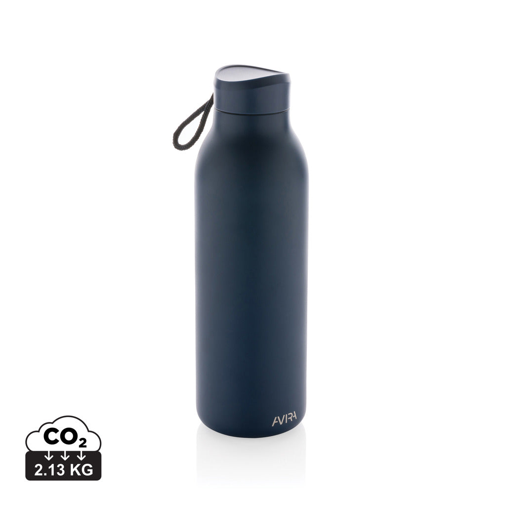 Avira Avior RCS recycelte Stainless-Steel Flasche 500ml – navy blau