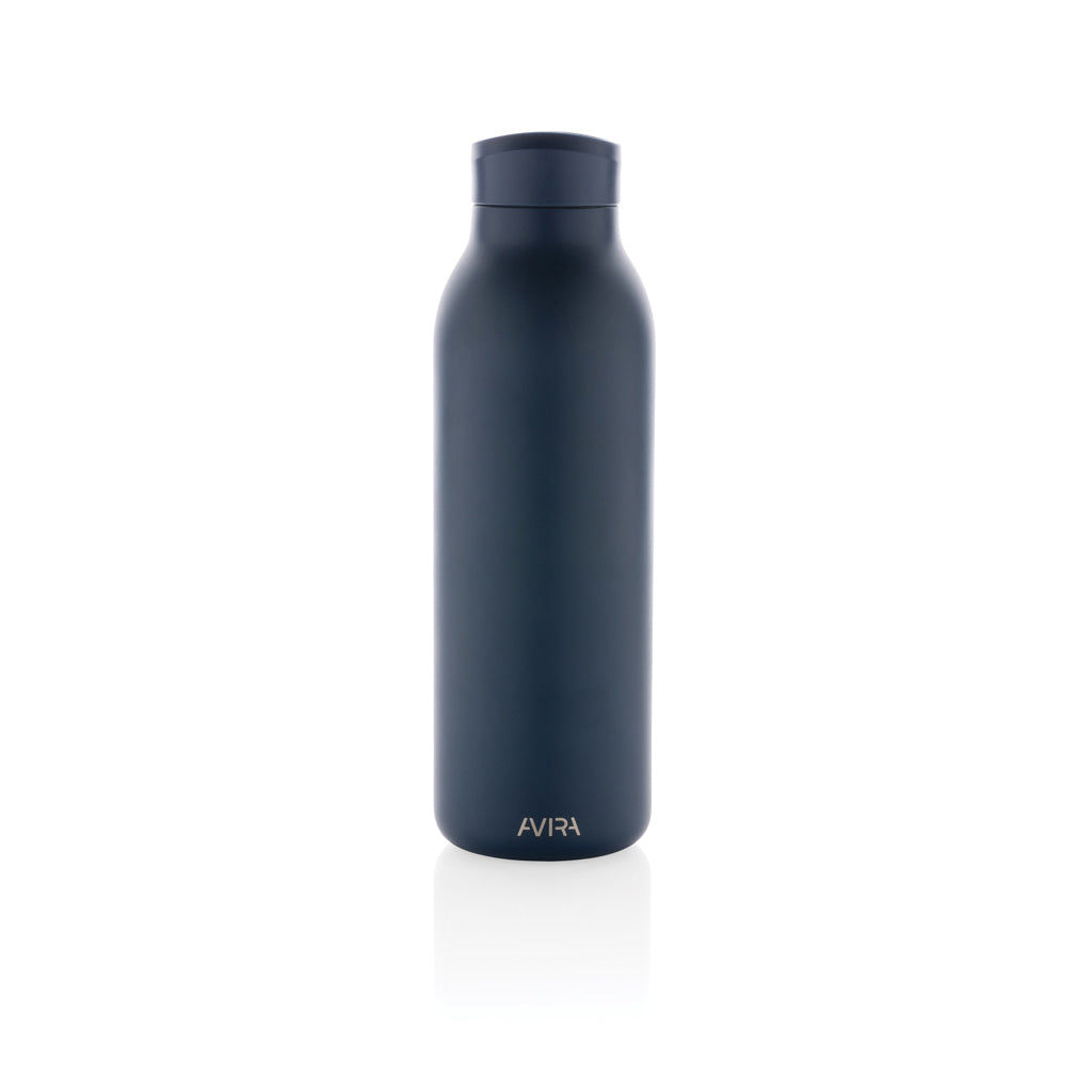 Avira Avior RCS recycelte Stainless-Steel Flasche 500ml – navy blau