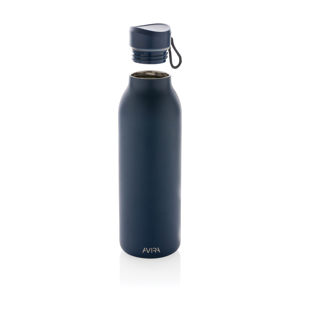Avira Avior RCS recycelte Stainless-Steel Flasche 500ml – navy blau