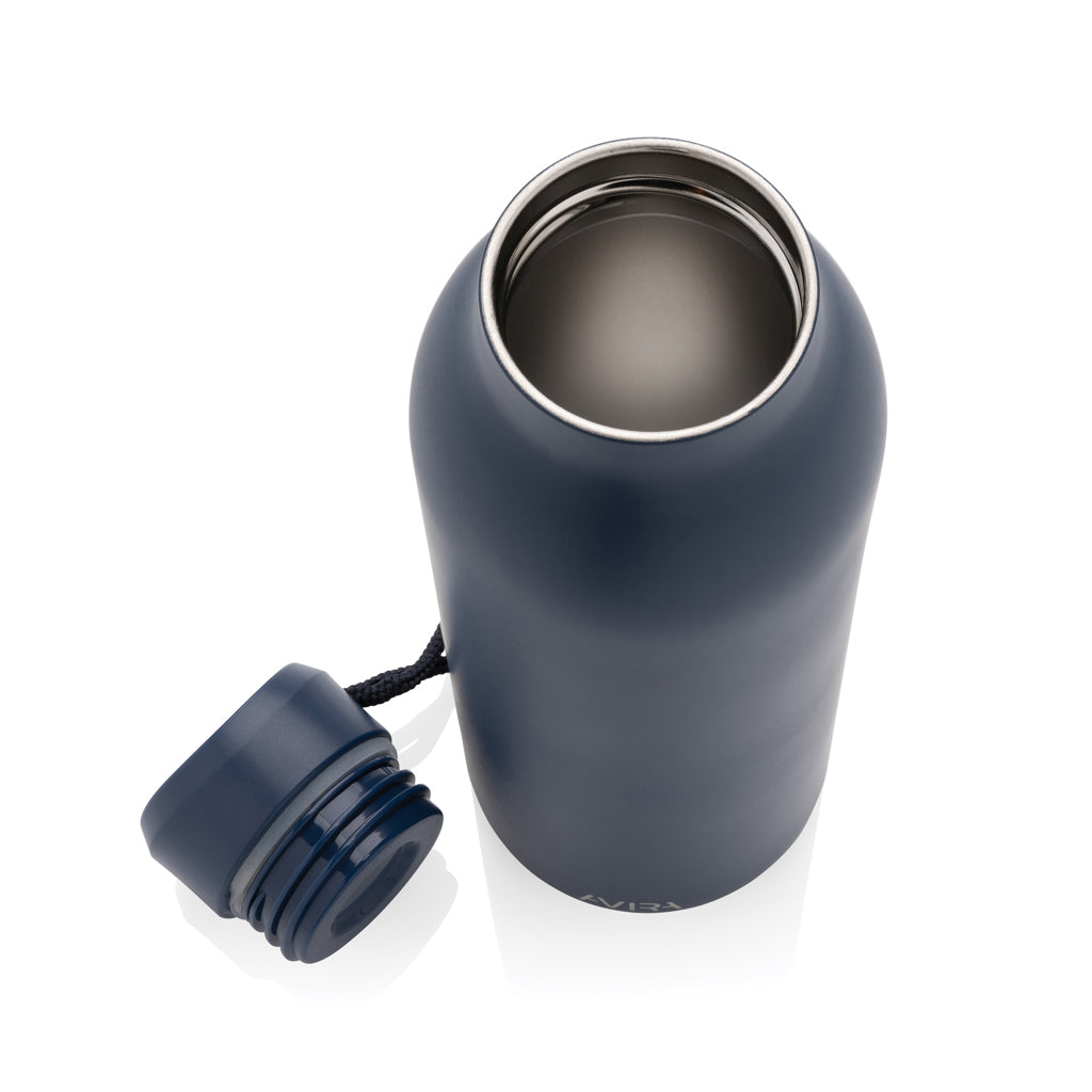 Avira Avior RCS recycelte Stainless-Steel Flasche 500ml – navy blau