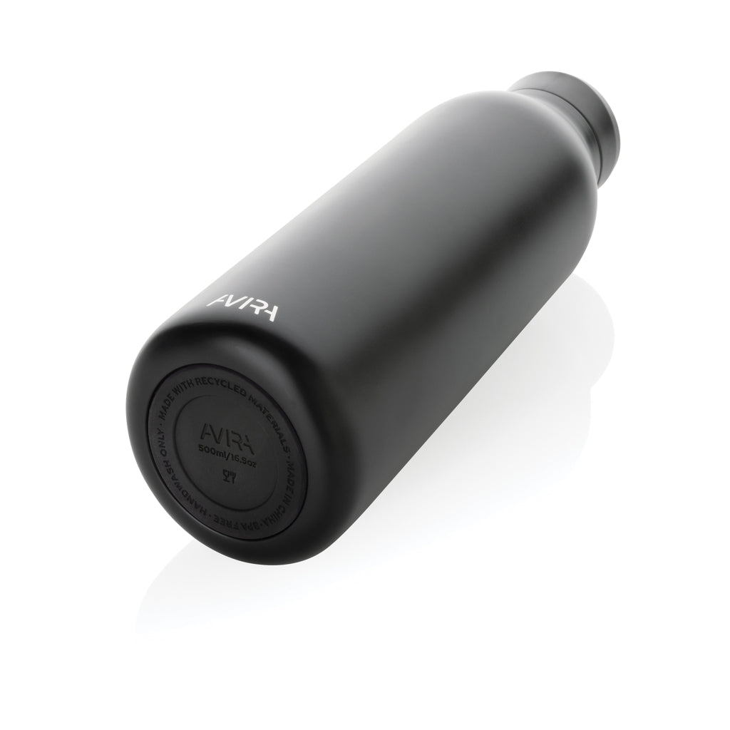 Avira Avior RCS recycelte Stainless-Steel Flasche 500ml – schwarz