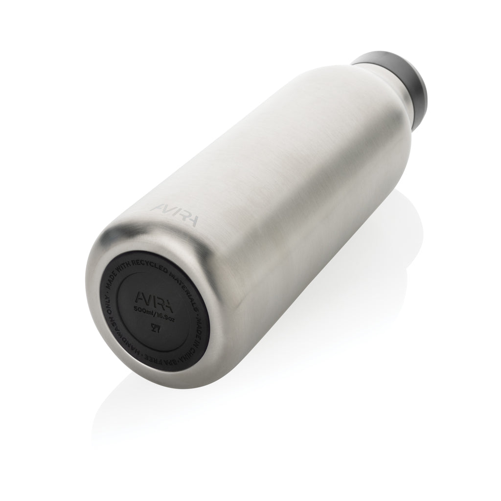 Avira Avior RCS recycelte Stainless-Steel Flasche 500ml – silber