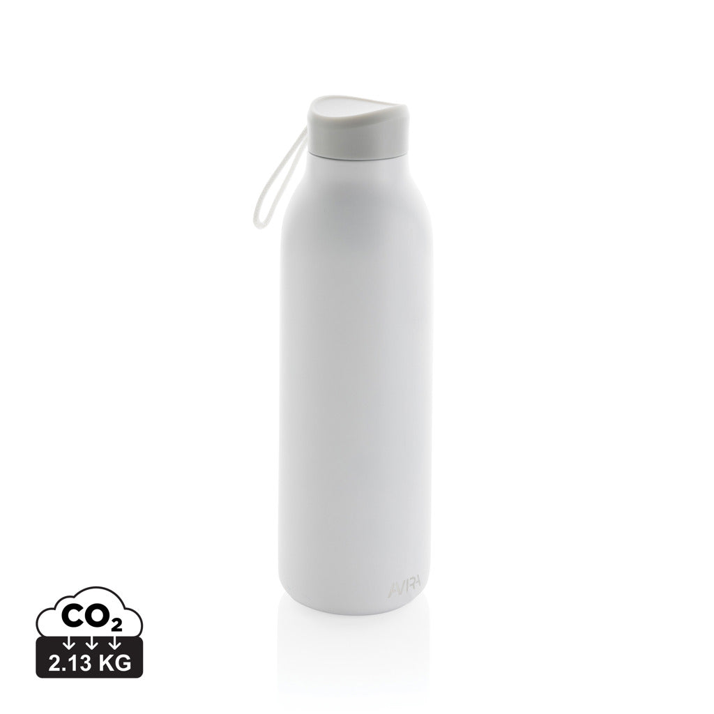 Avira Avior RCS recycelte Stainless-Steel Flasche 500ml – weiß