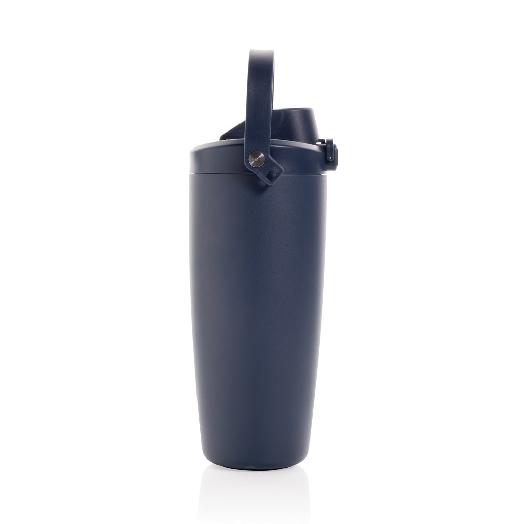 Avira Ayala Crossbody Duosip Becher aus RCS rec. Stahl – navy blau