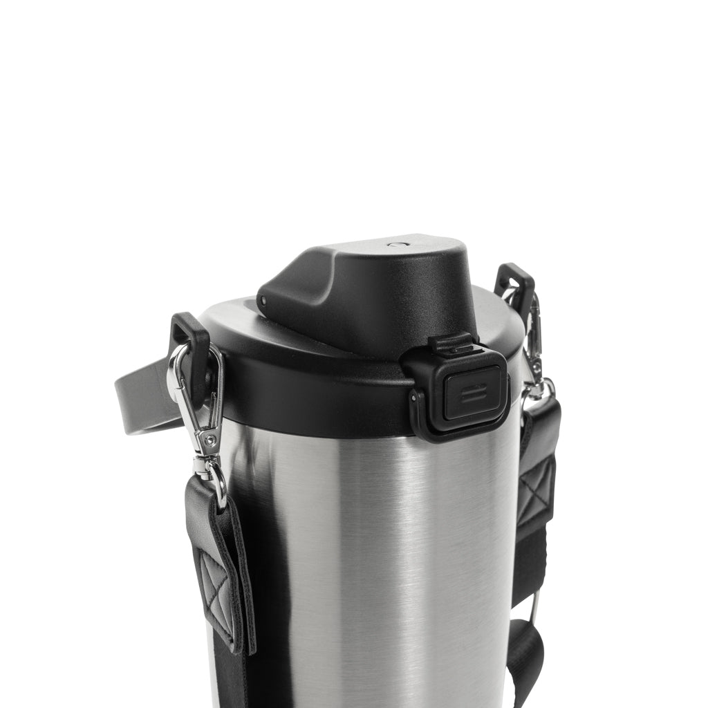 Avira Ayala Crossbody Duosip Becher aus RCS rec. Stahl – silber