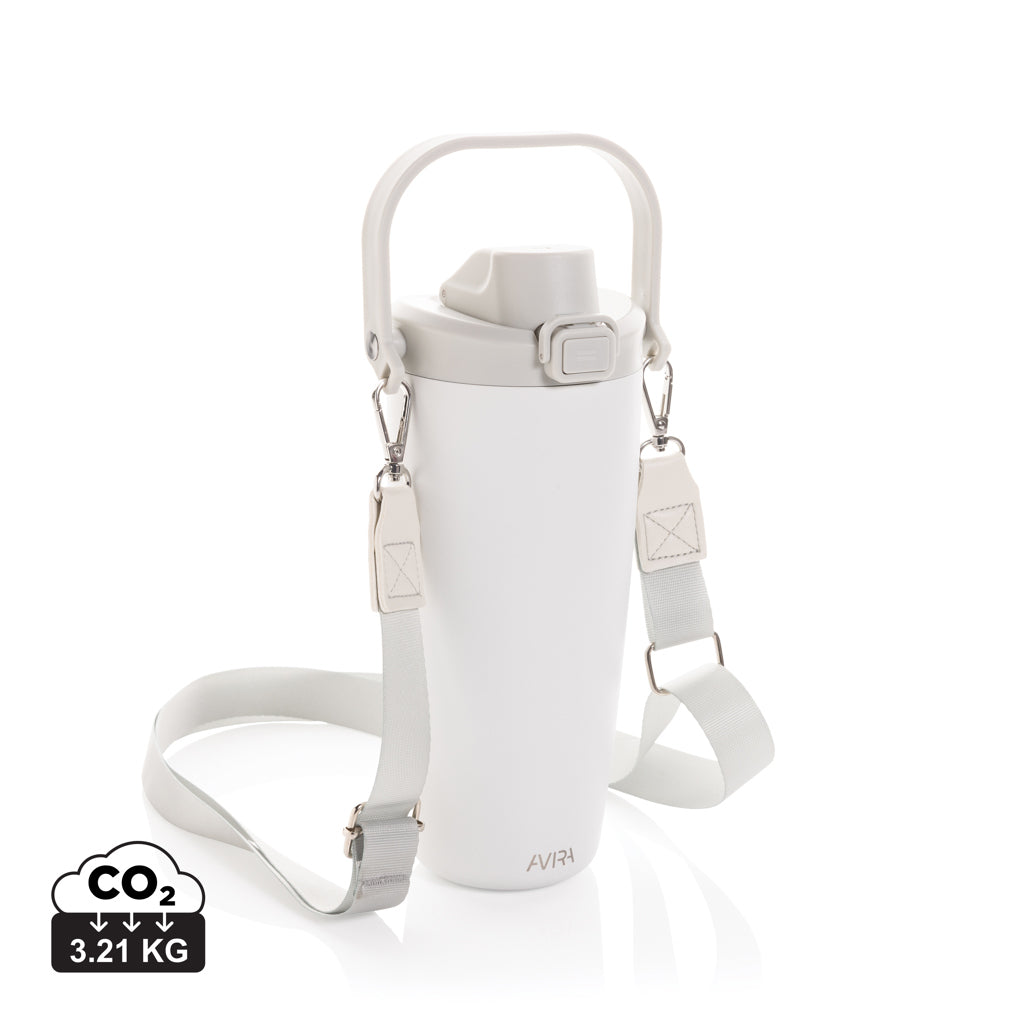 Avira Ayala Crossbody Duosip Becher aus RCS rec. Stahl – weiß