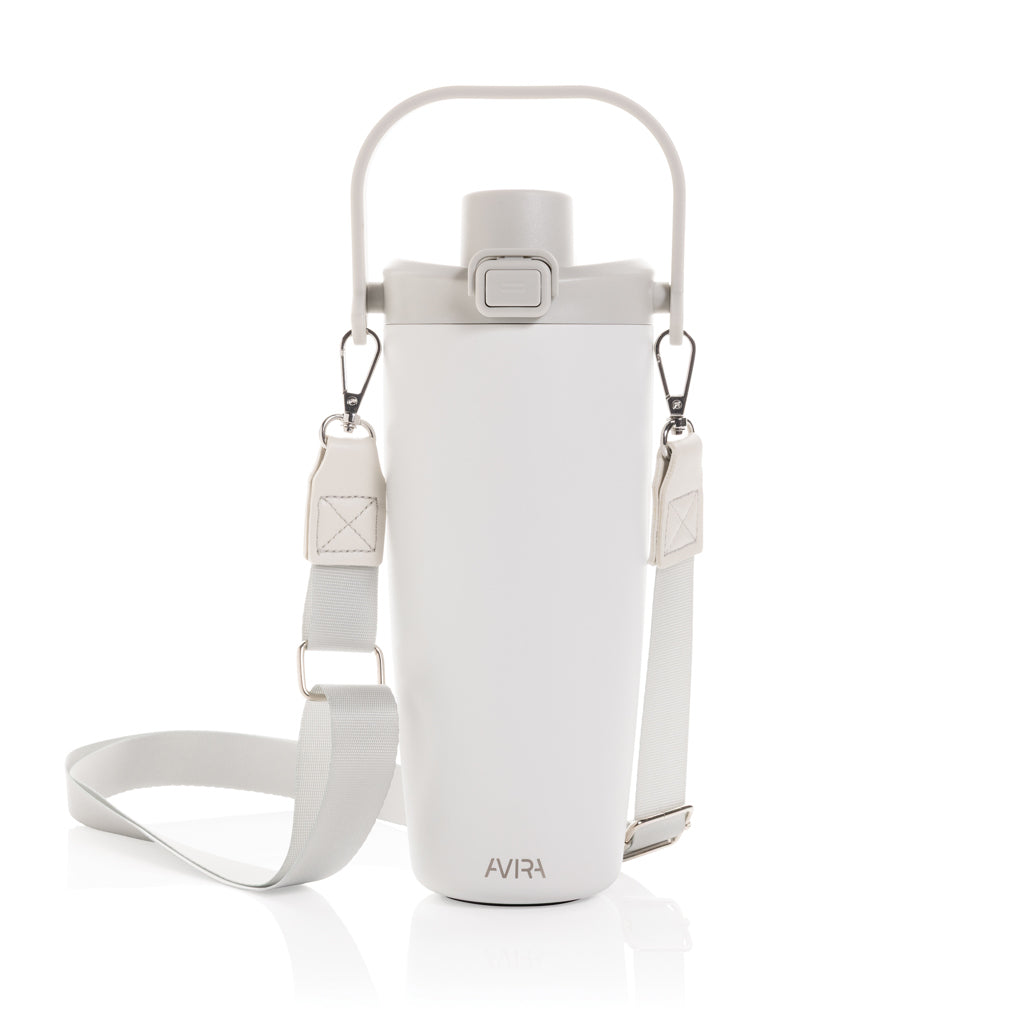 Avira Ayala Crossbody Duosip Becher aus RCS rec. Stahl – weiß