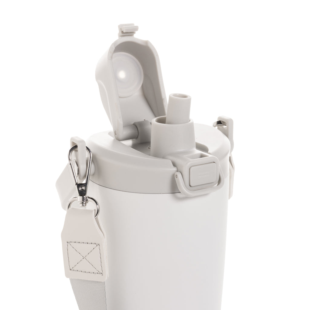 Avira Ayala Crossbody Duosip Becher aus RCS rec. Stahl – weiß