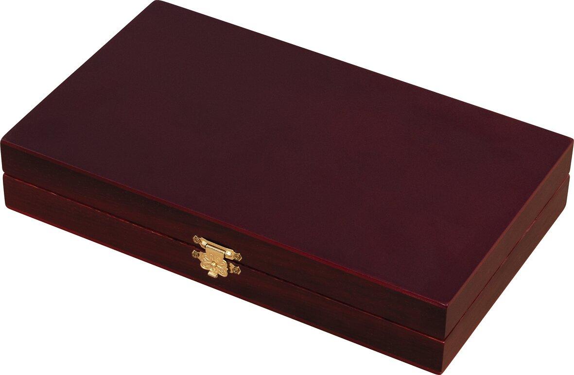 Backgammon Holzspiel im Format 33 x 28 cm von goki – weitere Ansicht
