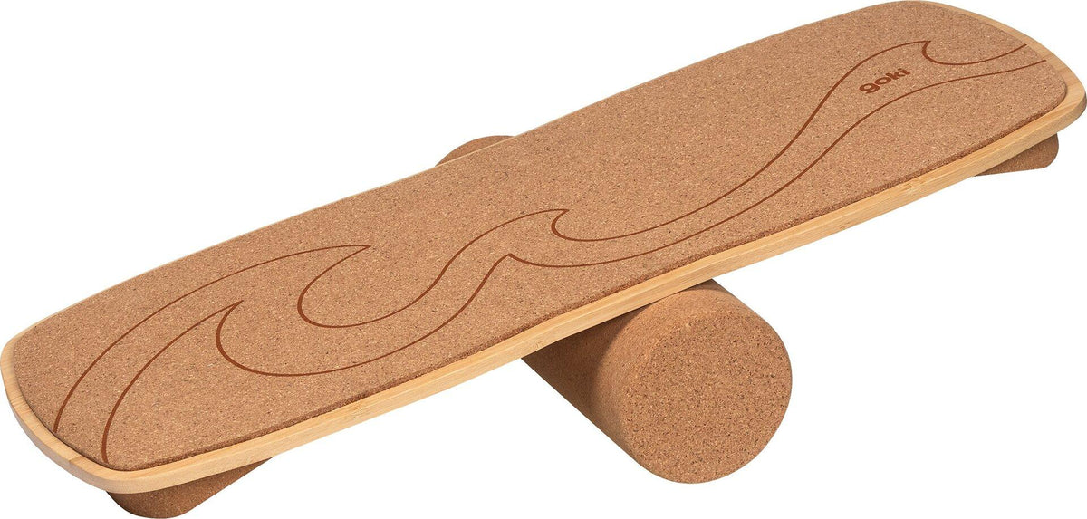 Balance Board Kork Waikiki mit Korkrolle von goki – Ansicht
