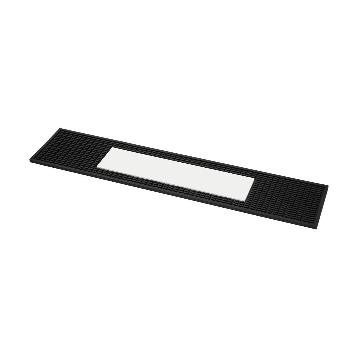 Barmatte „Classic“, klein – Schwarz / Weiß