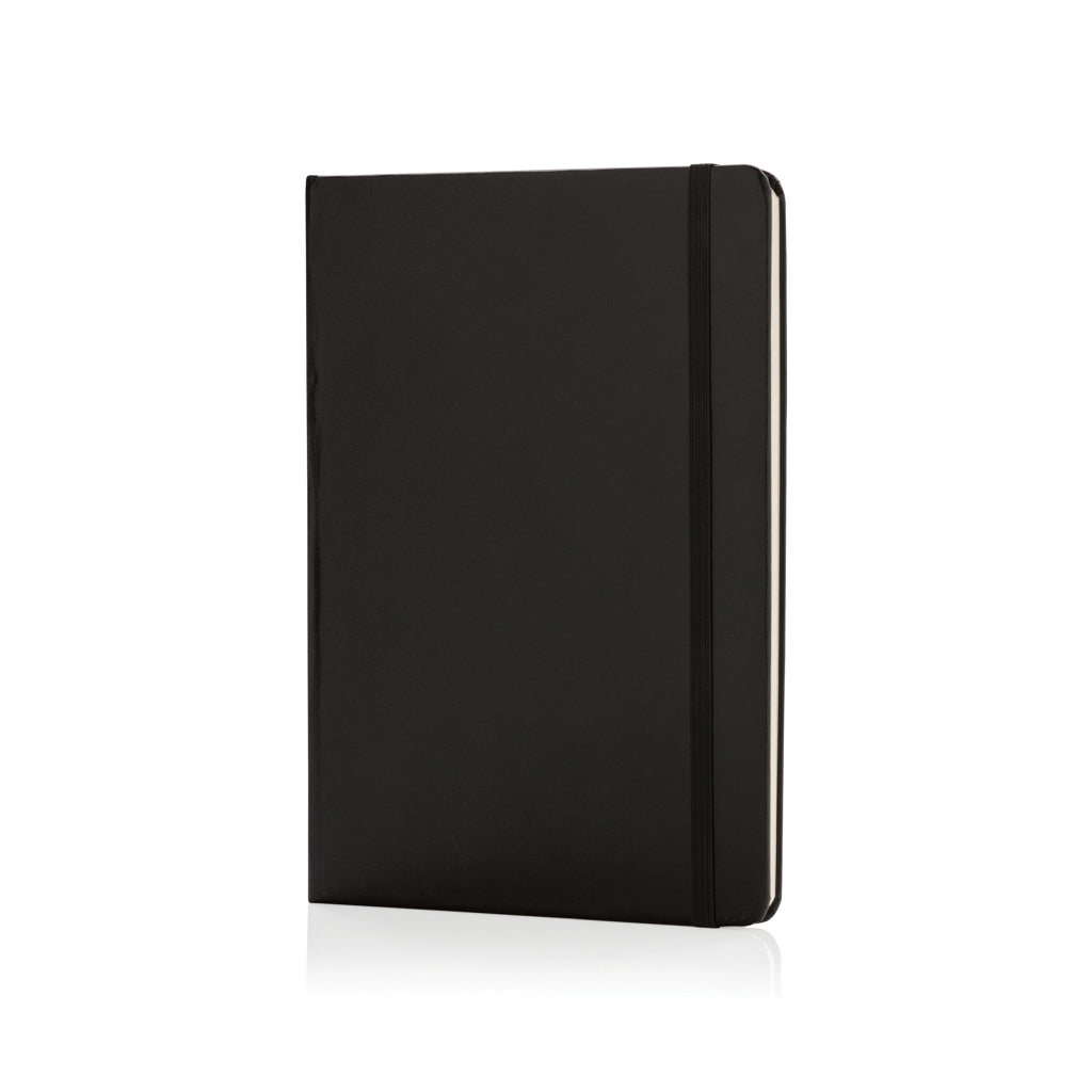 Basic Hardcover Notizbuch A5 – schwarz
