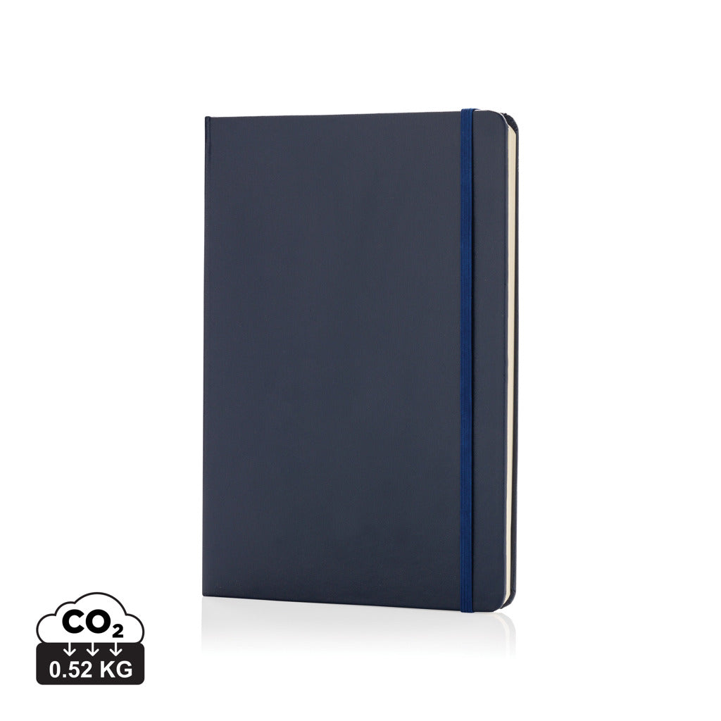Basic Hardcover Notizbuch A5 – navy blau