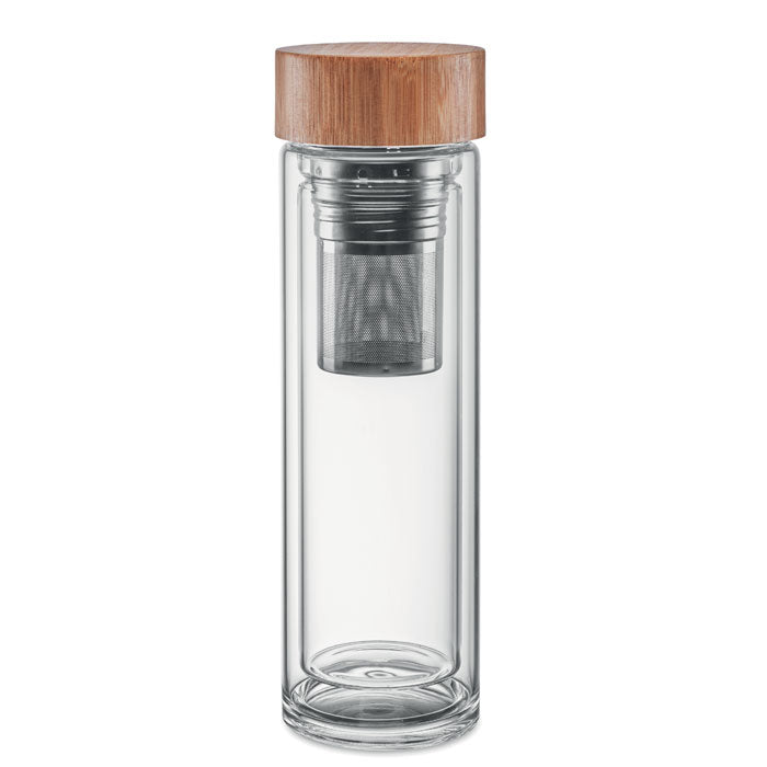 Batumi Glass Doppelwandige Trinkflasche 420ml