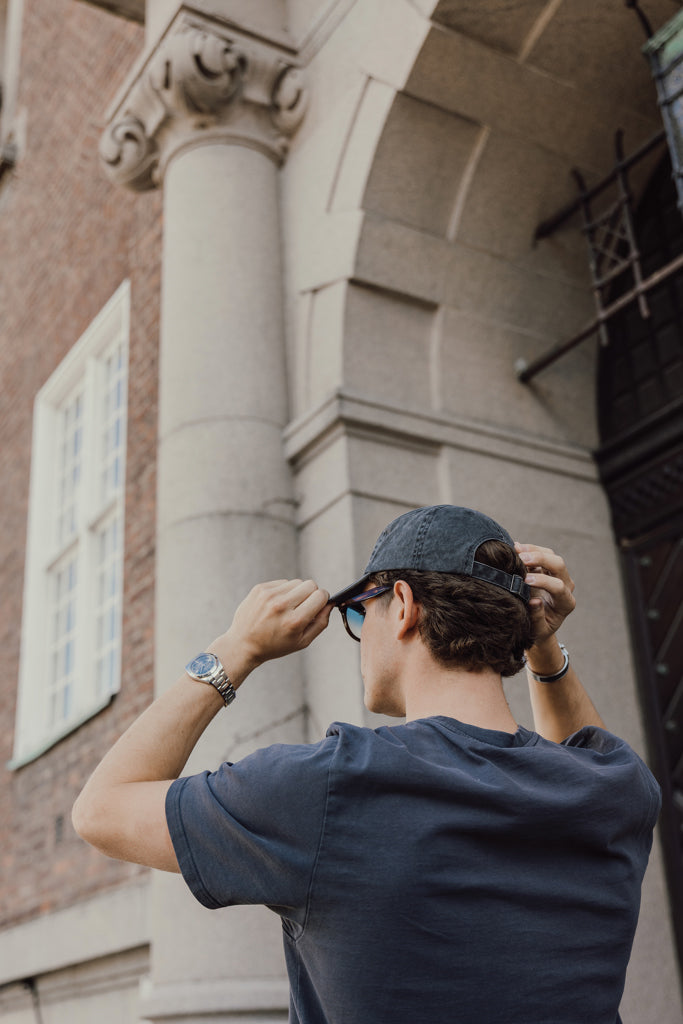 BEAU AWARE™ Washed 6-Panel Kappe aus 270gr/m² Baumwolltwill