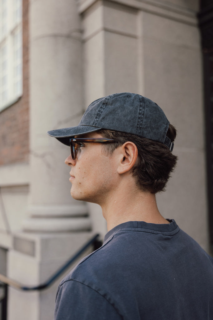 BEAU AWARE™ Washed 6-Panel Kappe aus 270gr/m² Baumwolltwill