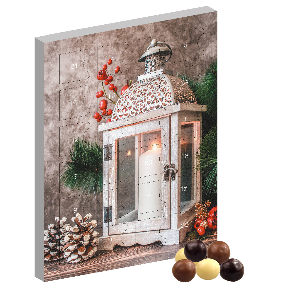 Bio Adventskalender Mini im Hochformat