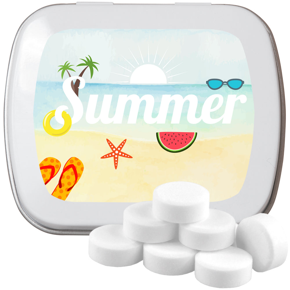Bio Drops in der weißen Mintdose – Bio Pfefferminz Drops, ca. 20 g