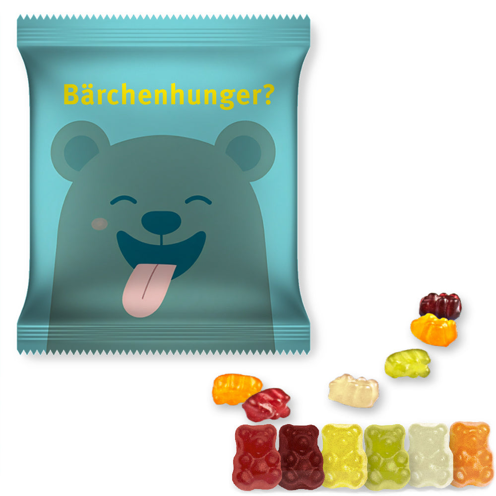 Bio Fruchtgummi in der Maxi Tüte – Bio Gummibärchen, ca. 50 g