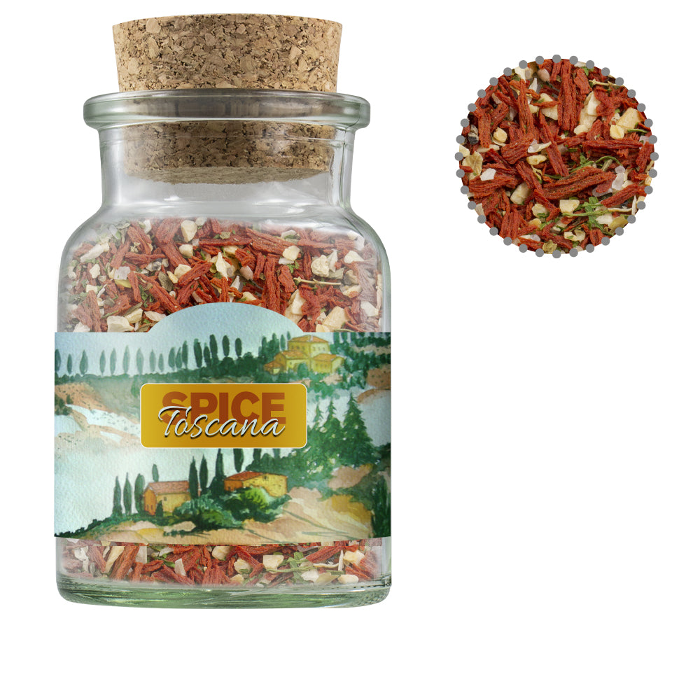 Bio Gewürze im Korkenglas – Bio Gewürzmischung Toskanische Bruschetta, ca. 50 g
