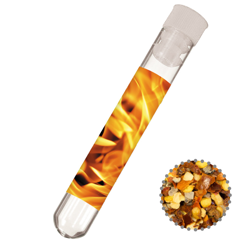 Bio Gewürzmischungen im Reagenzglas – Bio Gewürzmischung Feuer und Flamme, ca. 5 g