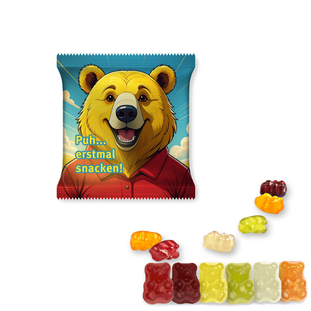 Bio Gummibärchen in der Mini Tüte