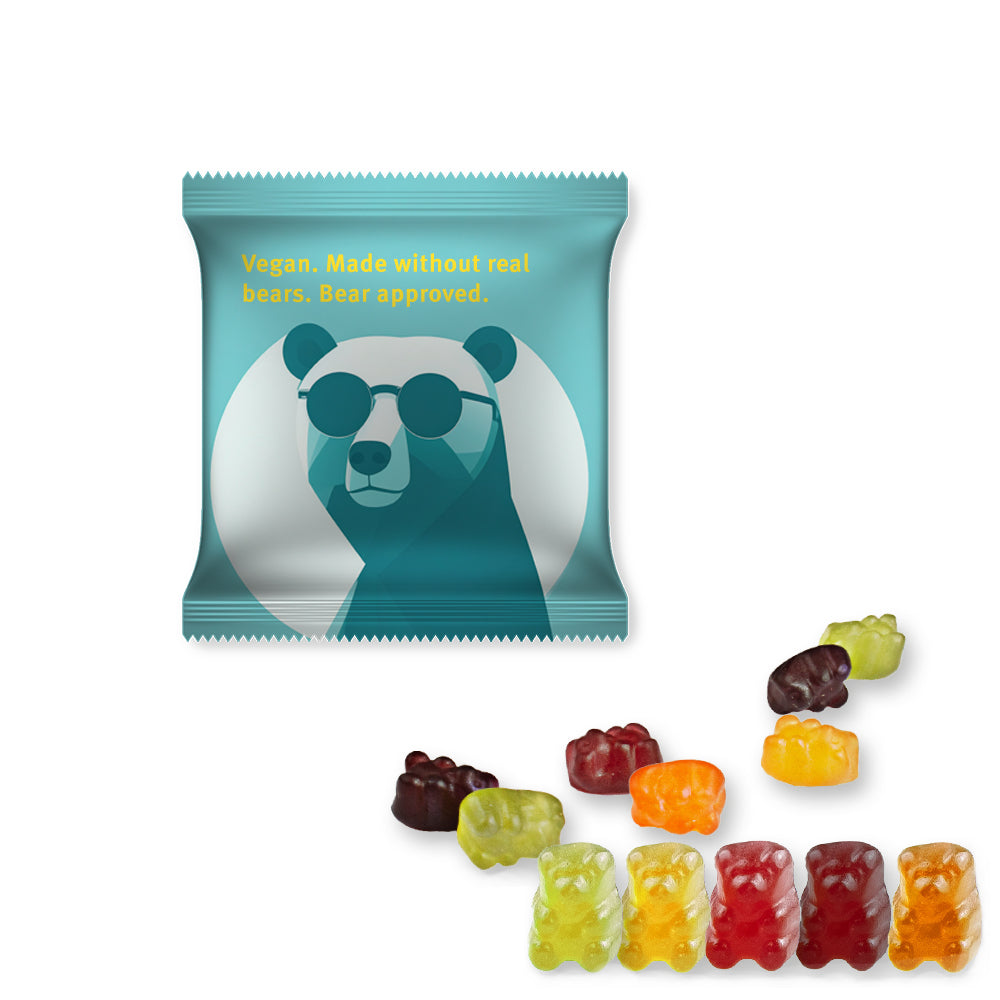 Bio Gummibärchen in der Mini Tüte – Bio Gummibärchen ohne Gelatine, ca. 10 g