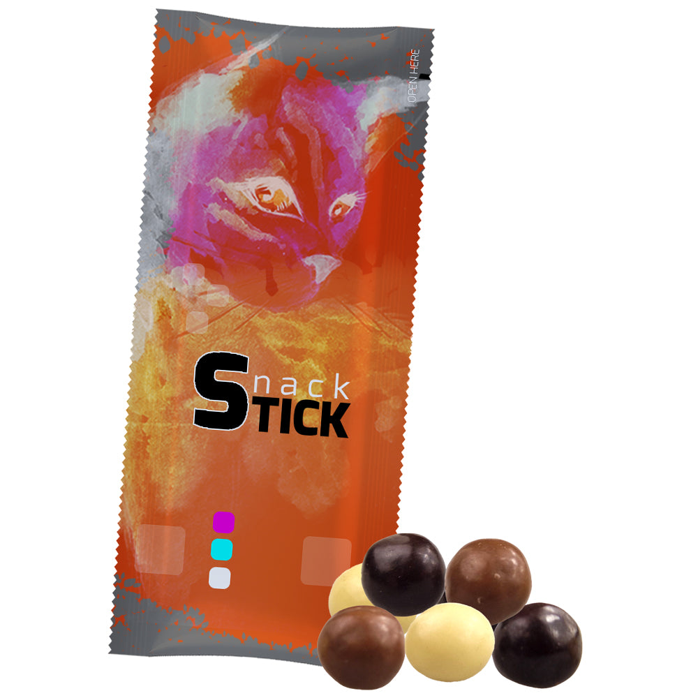 Bio Knabbermischungen im Snackbeutel Riegelformat