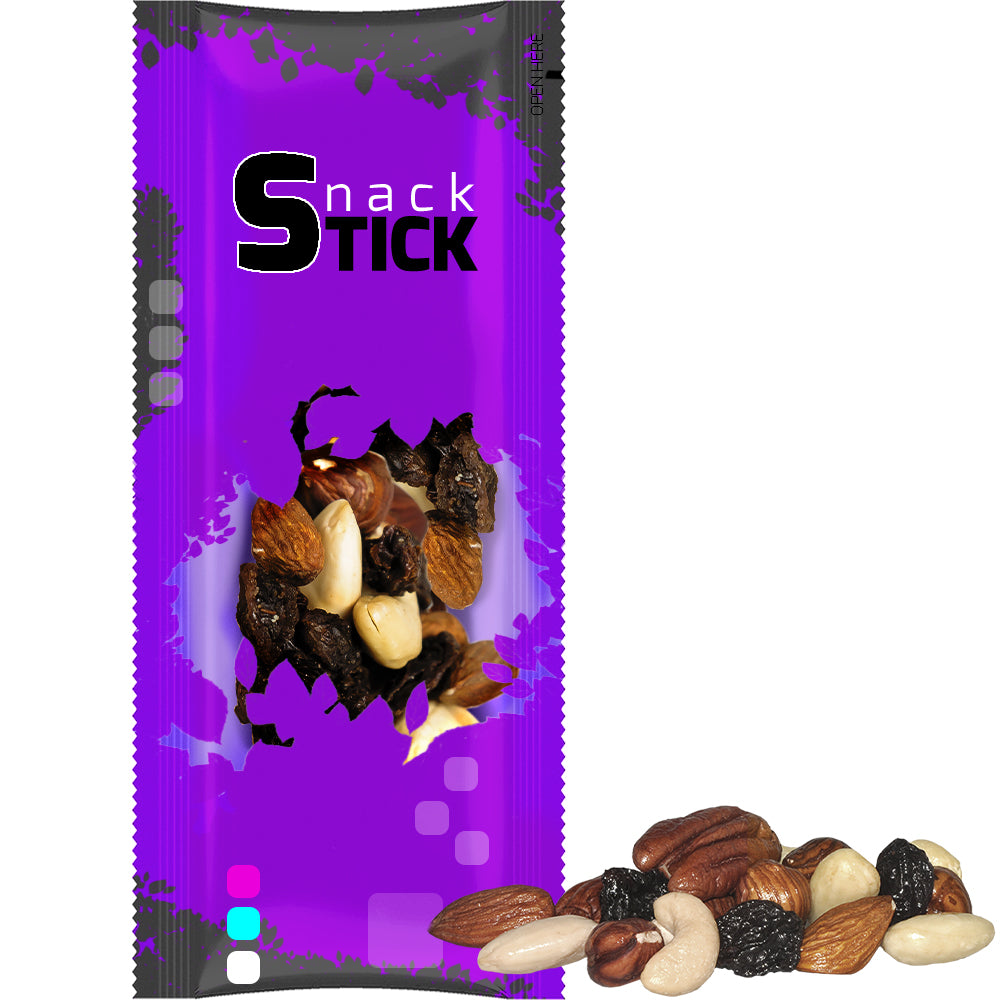 Bio Knabbermischungen im Snackbeutel Riegelformat – Bio Studentenfutter, ca. 30 g