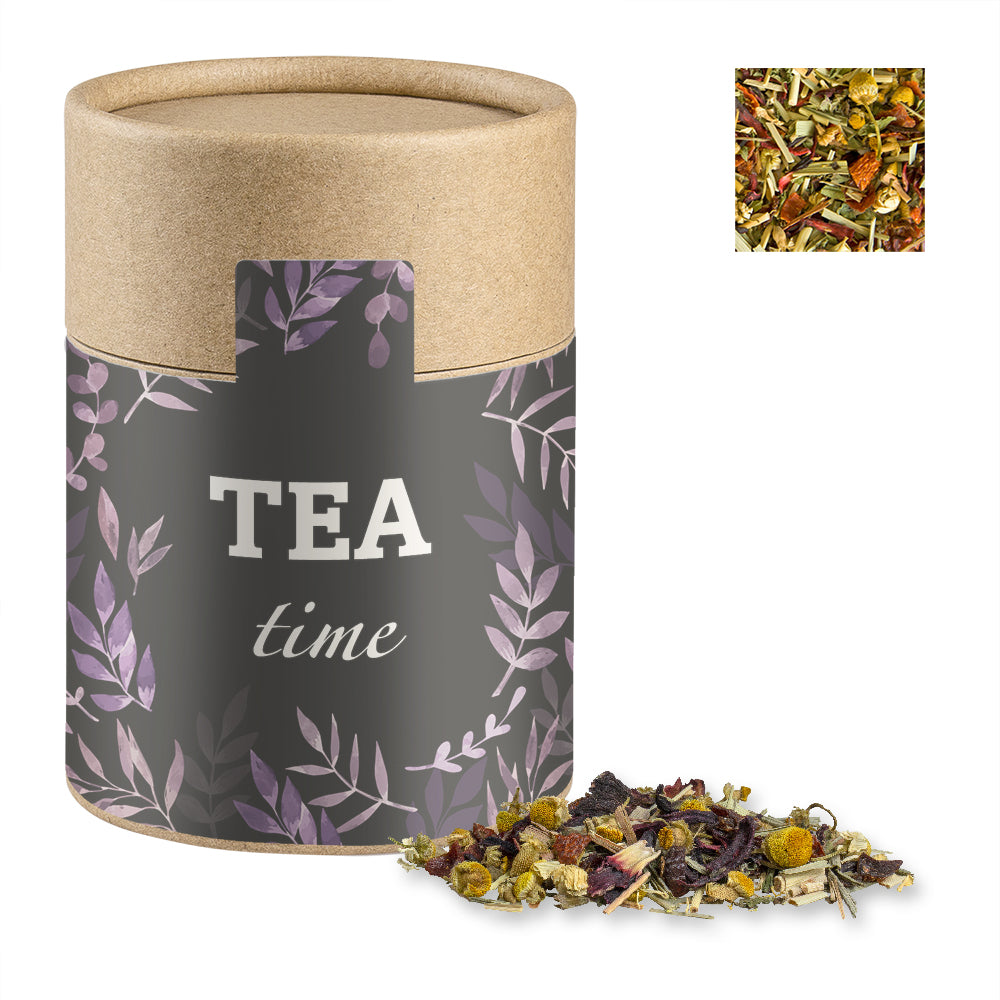 Bio Kräutertee in der Kraftpapierdose – Bio Kräutertee Vierjahreszeiten, ca. 25 g