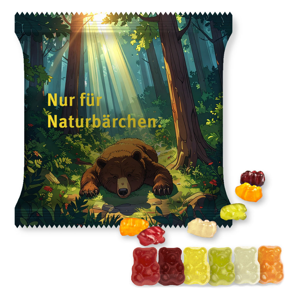 Bio Naschmischung in der Maxi Tüte – Bio Gummibärchen, ca. 30 g
