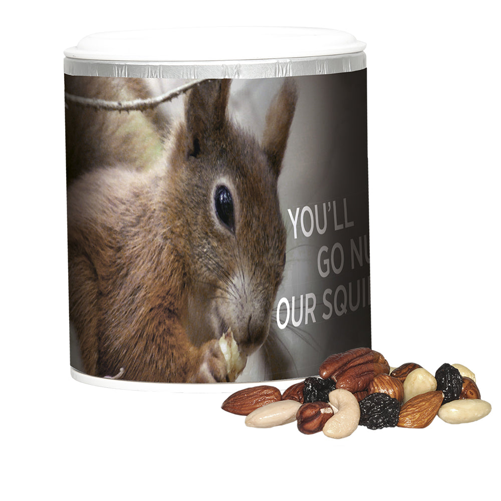 Bio Nussmischung in der Pappdose Mini – Bio Studentenfutter, ca. 50 g