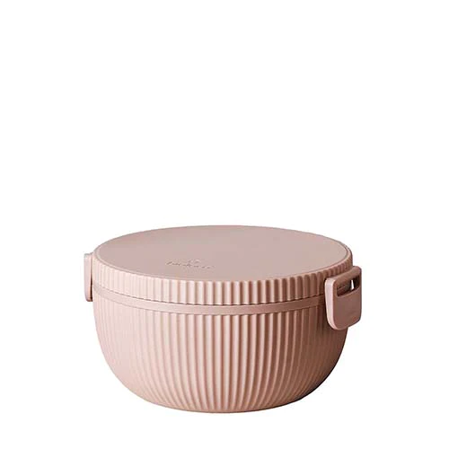 Beige bioloco Deluxe bowl aus pflanzenbasiertem PLA