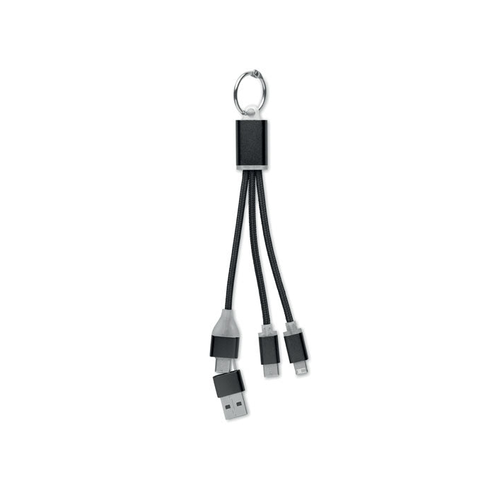 Blue 4in1 Ladekabel Typ C