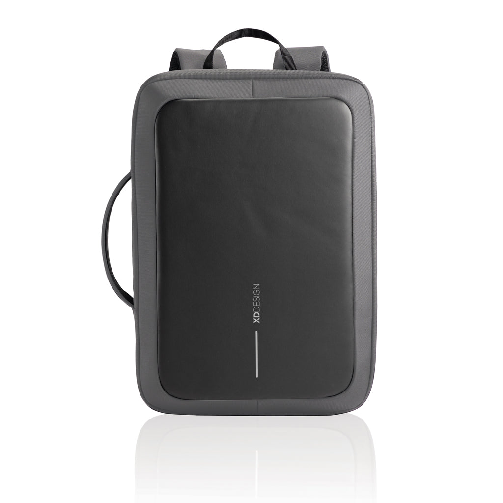 Bobby Bizz 2.0 Anti-Diebstahl Rucksack & Aktentasche – grau