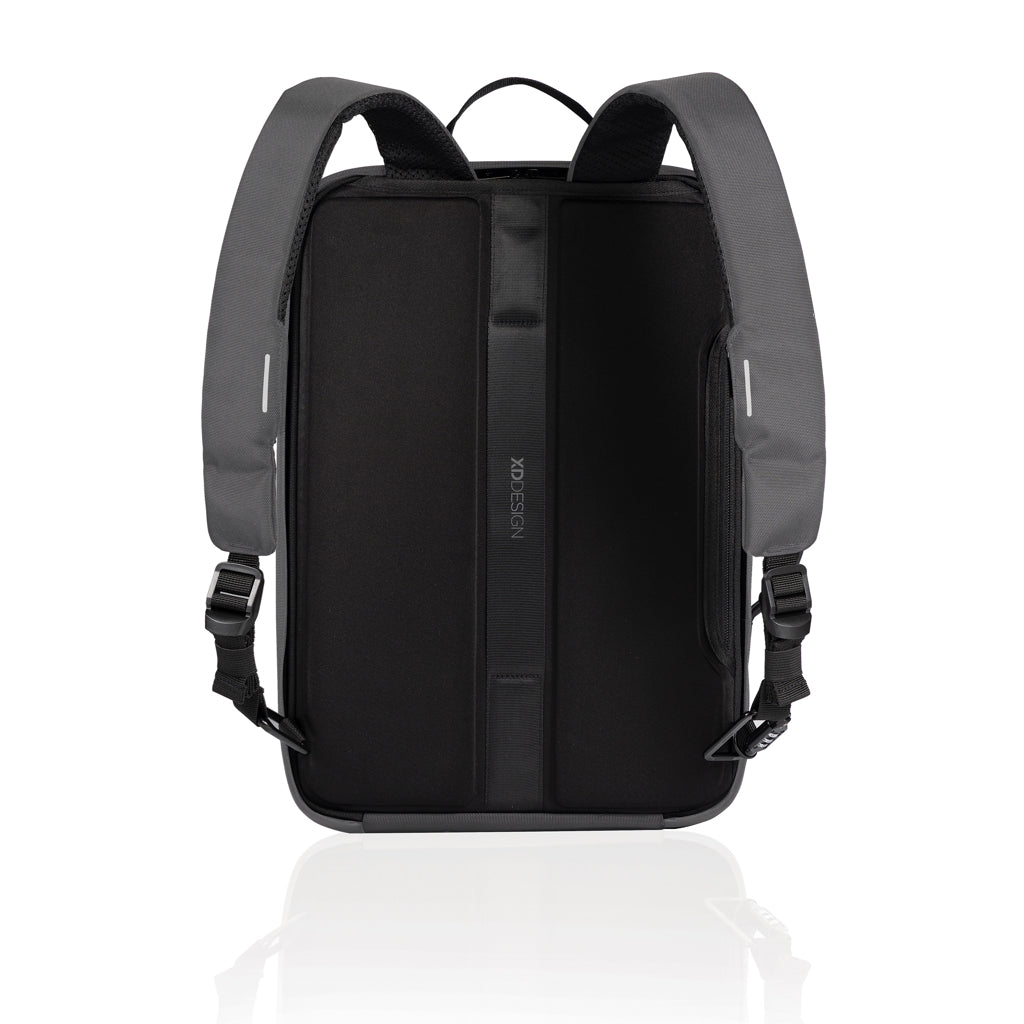 Bobby Bizz 2.0 Anti-Diebstahl Rucksack & Aktentasche – grau