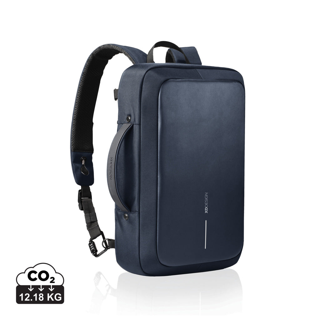 Bobby Bizz 2.0 Anti-Diebstahl Rucksack & Aktentasche – navy blau