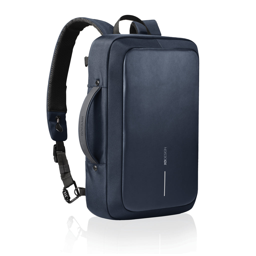 Bobby Bizz 2.0 Anti-Diebstahl Rucksack & Aktentasche – navy blau
