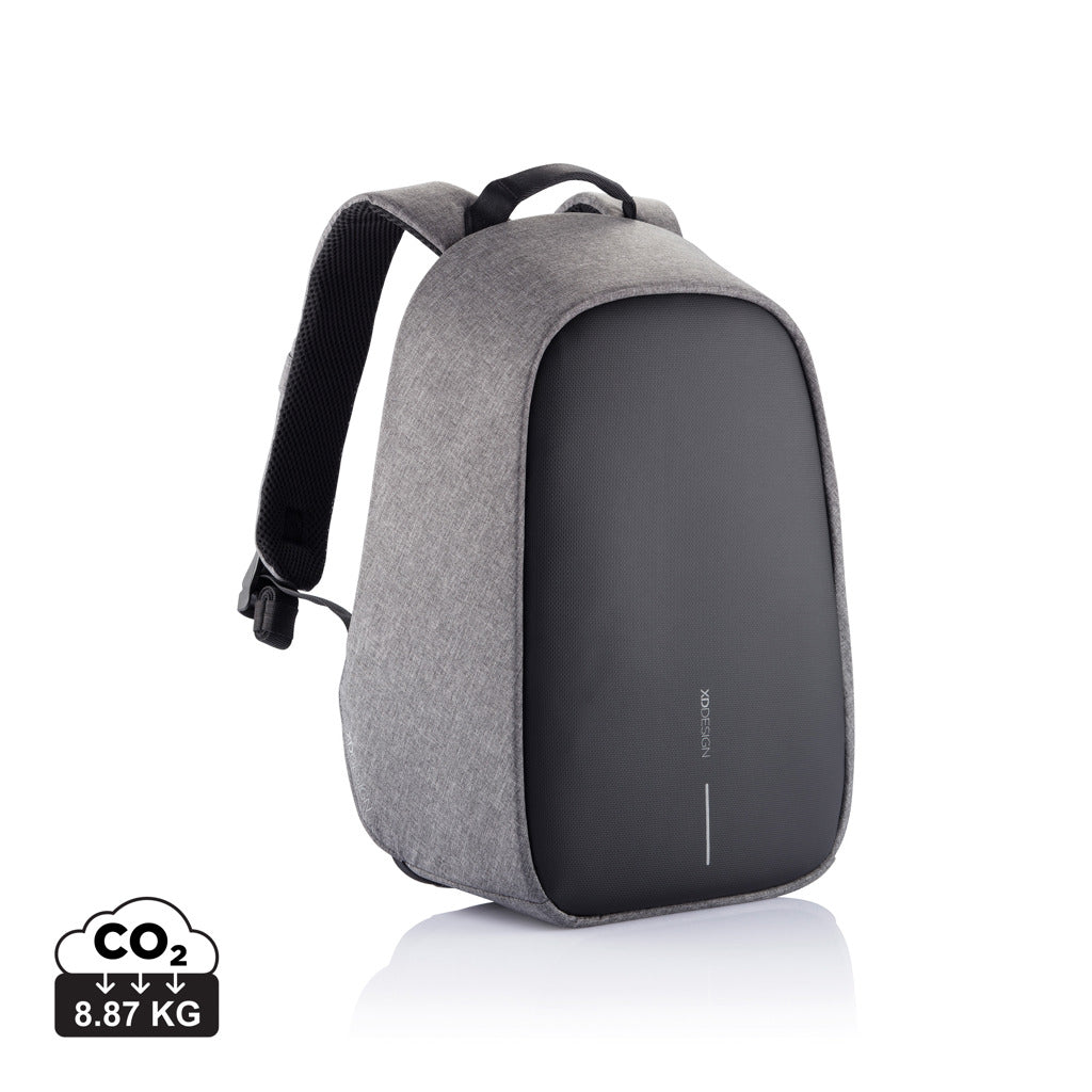 Bobby Hero Small Anti-Diebstahl-Rucksack – grau