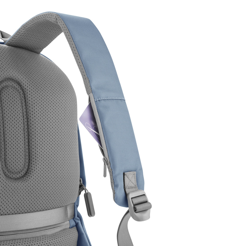 Bobby Soft, Anti-Diebstahl-Rucksack – blau