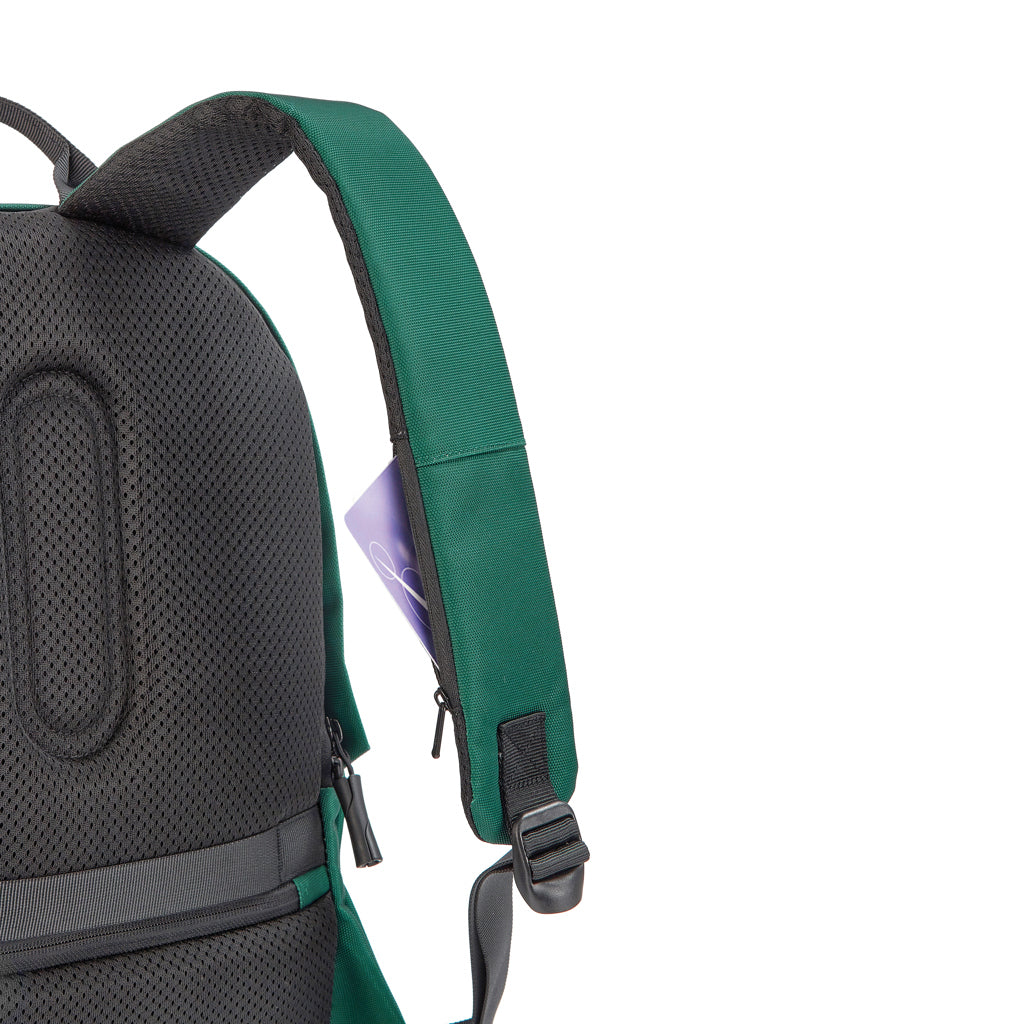 Bobby Soft, Anti-Diebstahl-Rucksack – forest green