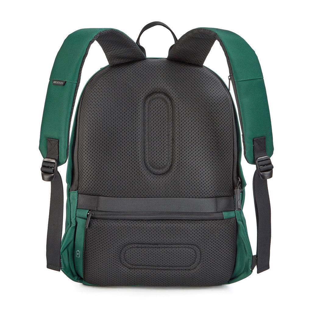 Bobby Soft, Anti-Diebstahl-Rucksack – forest green