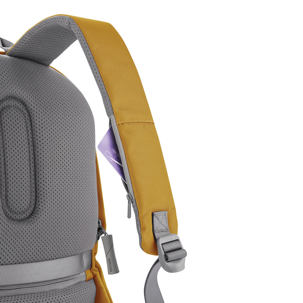 Bobby Soft, Anti-Diebstahl-Rucksack – gelb