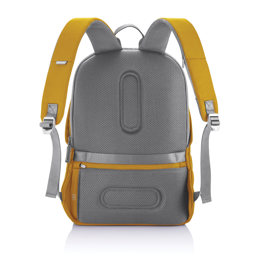 Bobby Soft, Anti-Diebstahl-Rucksack – gelb