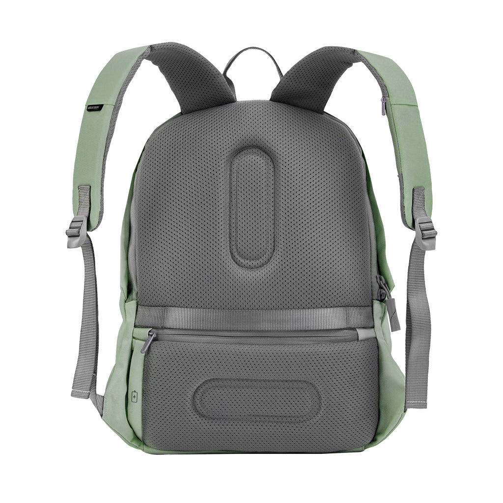 Bobby Soft, Anti-Diebstahl-Rucksack – Iceberg green