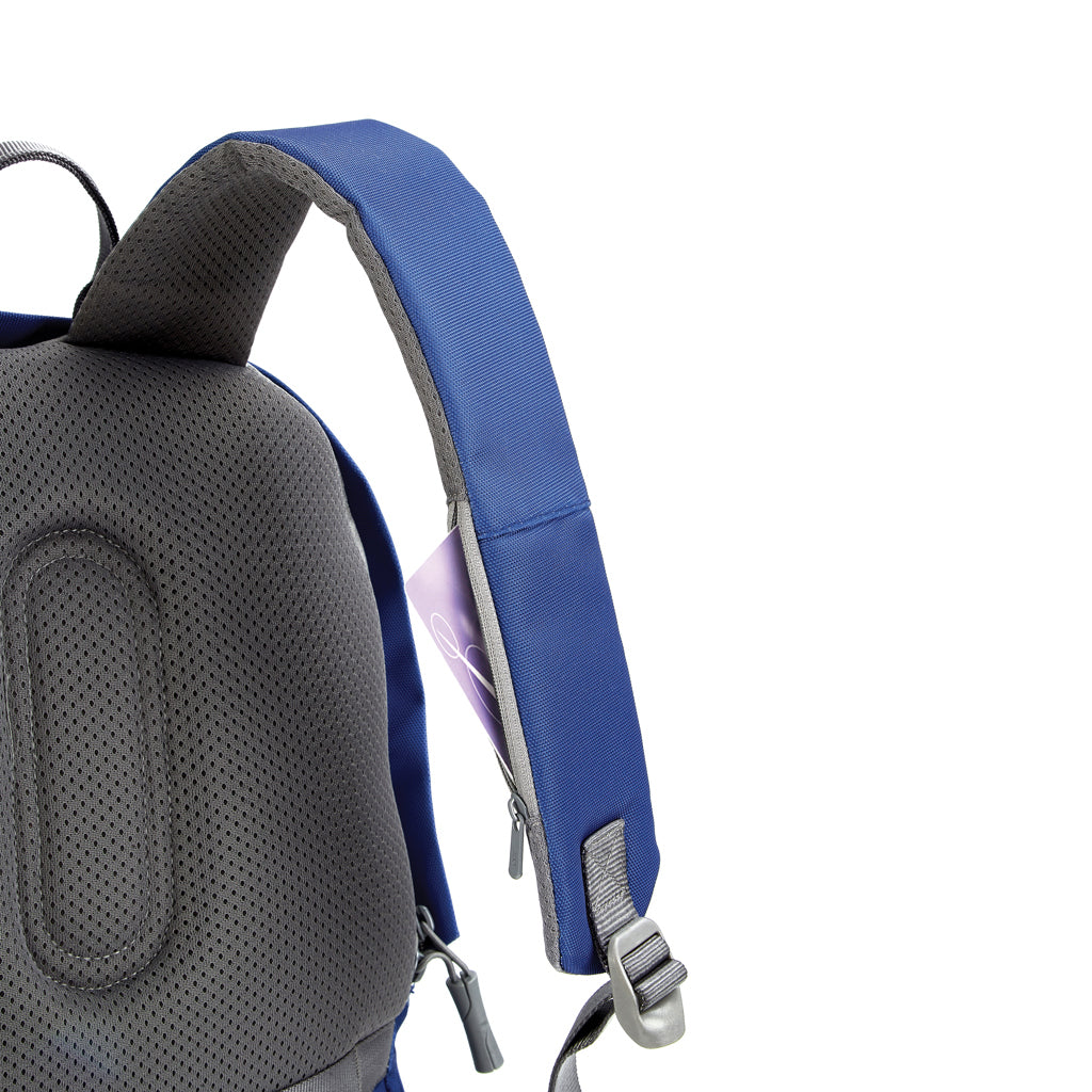 Bobby Soft, Anti-Diebstahl-Rucksack – Königsblau